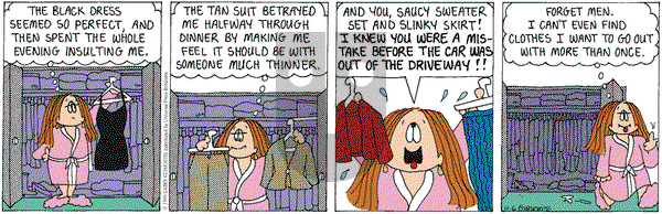 Cathy Classics on Saturday November 6, 2010 Comic Strip