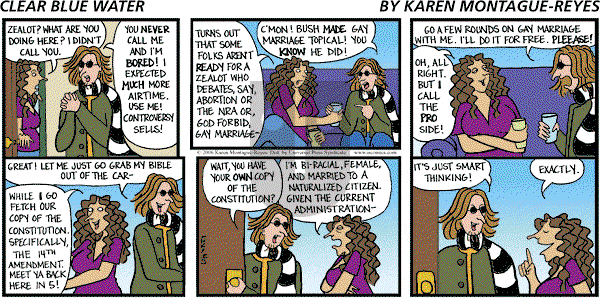Clear Blue Water on Sunday August 27, 2006 Comic Strip