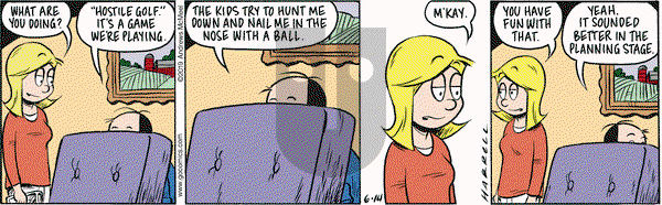 Adam@Home on Friday June 14, 2019 Comic Strip