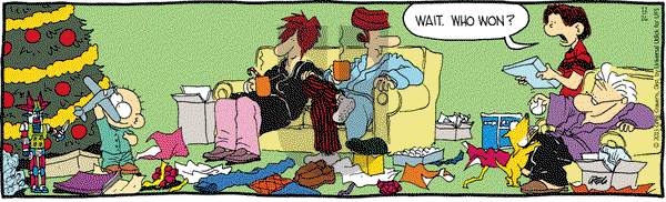 The Buckets on Thursday December 26, 2013 Comic Strip