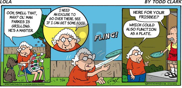 Lola on Sunday July 26, 2020 Comic Strip