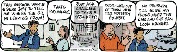 JumpStart on Tuesday September 22, 2015 Comic Strip