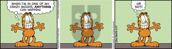 Garfield on Friday February 27, 2015 Comic Strip