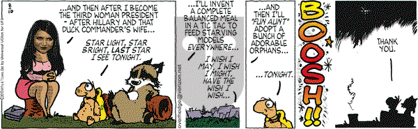 Over the Hedge on Saturday August 10, 2013 Comic Strip