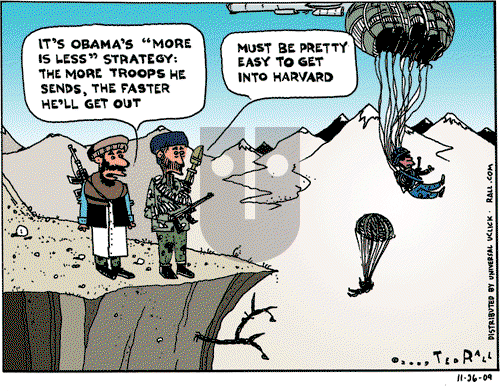 Ted Rall on Thursday November 26, 2009 Comic Strip