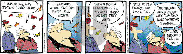 The Buckets on Wednesday November 25, 2015 Comic Strip