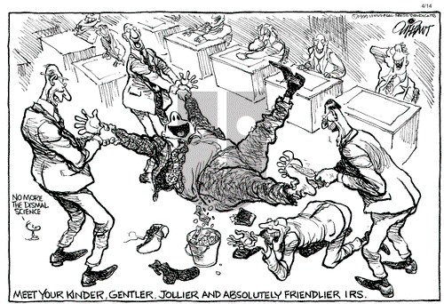 Pat Oliphant on Wednesday April 14, 1999 Comic Strip