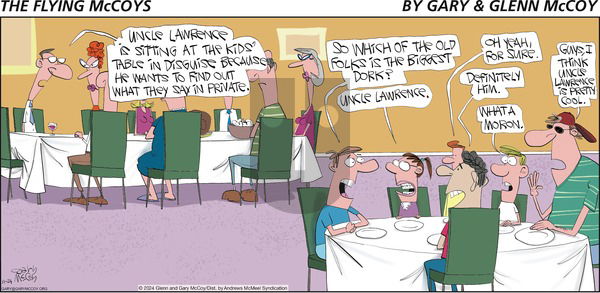 The Flying McCoys - Sunday November 24, 2024 Comic Strip