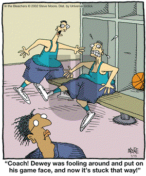 In the Bleachers on Saturday January 15, 2011 Comic Strip