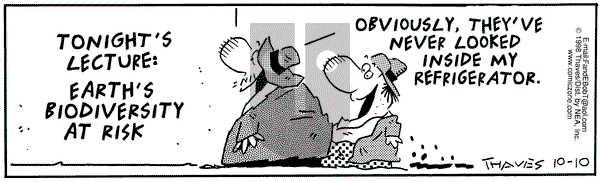 Frank and Ernest on Tuesday November 24, 1998 Comic Strip