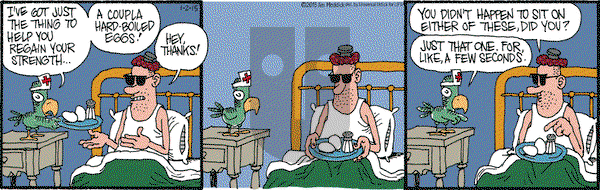 Monty on Friday January 2, 2015 Comic Strip