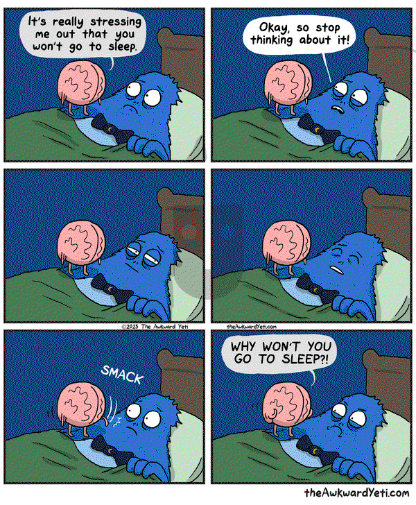 The Awkward Yeti - Friday October 23, 2015 Comic Strip