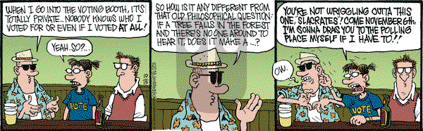Monty on Monday October 15, 2018 Comic Strip