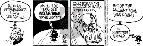 La Cucaracha on Saturday February 13, 2010 Comic Strip