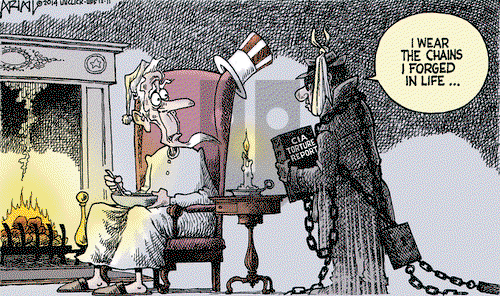 Robert Ariail on Thursday December 11, 2014 Comic Strip