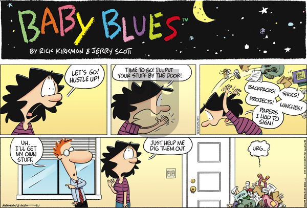 Baby Blues on Sunday September 1, 2019 Comic Strip