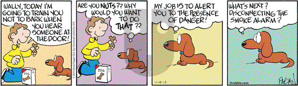Drabble on Tuesday November 19, 2013 Comic Strip
