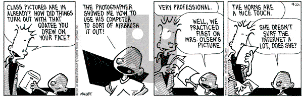 Frazz on Saturday September 22, 2001 Comic Strip