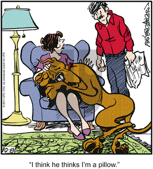 Marmaduke on Saturday October 8, 2011 Comic Strip