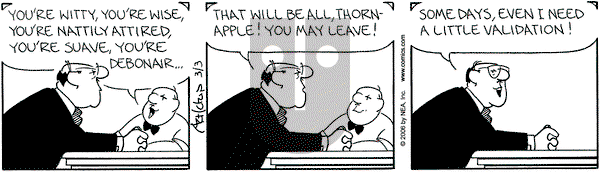 The Born Loser on Friday March 3, 2006 Comic Strip