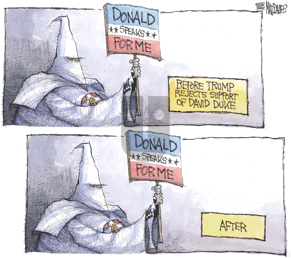Matt Davies on Tuesday March 1, 2016 Comic Strip
