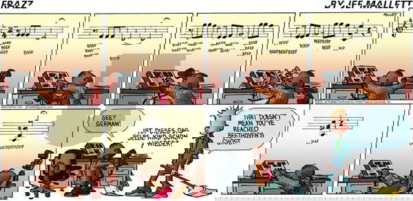 Frazz on Sunday October 6, 2002 Comic Strip