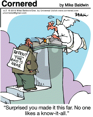 Cornered - Wednesday April 7, 2010 Comic Strip