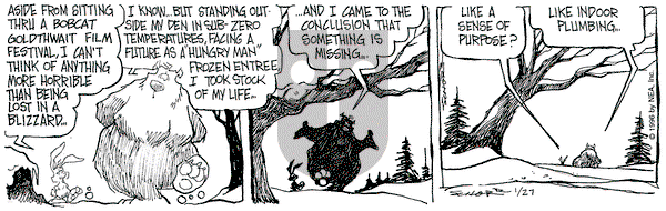 The Grizzwells on Saturday January 27, 1996 Comic Strip