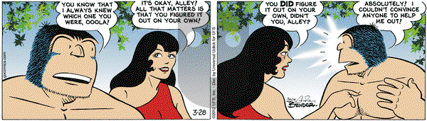 Alley Oop on Wednesday March 28, 2012 Comic Strip