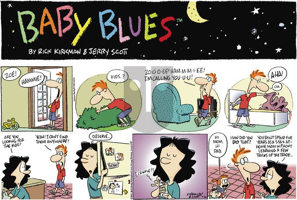 Baby Blues - Sunday July 30, 2000 Comic Strip