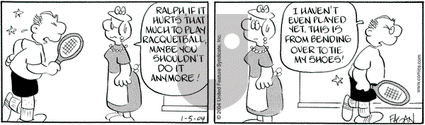 Drabble on Monday January 5, 2004 Comic Strip