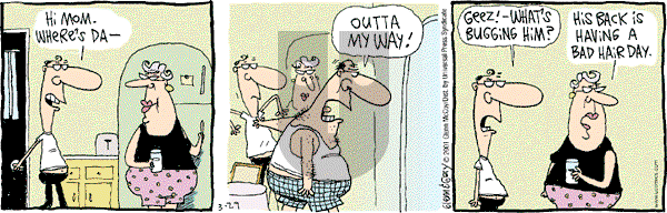 The Duplex on Thursday March 29, 2001 Comic Strip