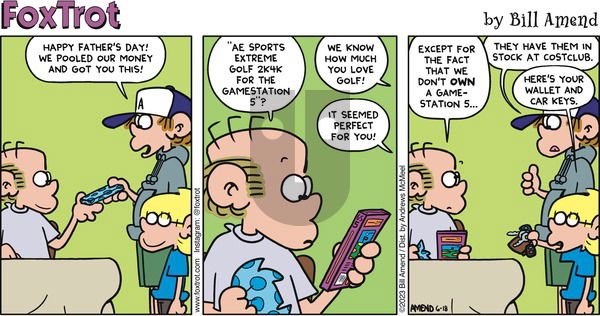 FoxTrot - Sunday June 18, 2023 Comic Strip
