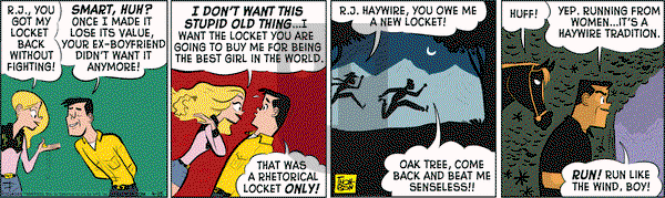 Rip Haywire on Friday April 25, 2014 Comic Strip