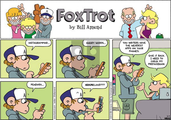FoxTrot on Sunday June 9, 2013 Comic Strip