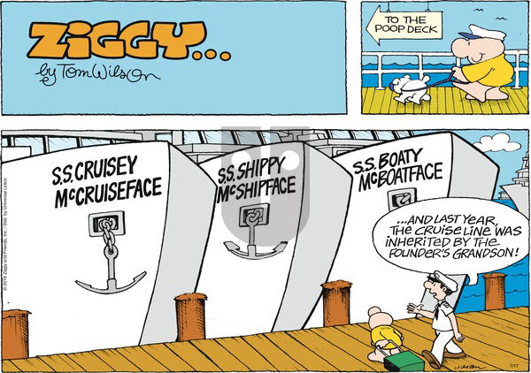 Ziggy on Sunday July 17, 2016 Comic Strip