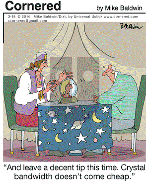 Cornered on Thursday February 18, 2016 Comic Strip