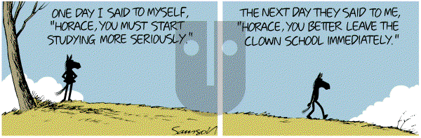Dark Side of the Horse on Thursday June 14, 2012 Comic Strip