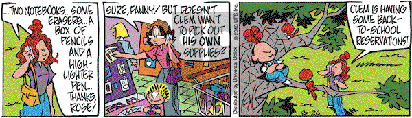 Rose is Rose on Monday August 26, 2013 Comic Strip