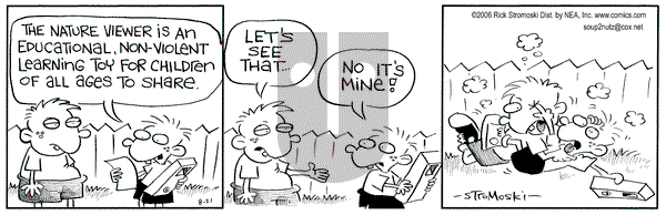 Soup to Nutz - Old on Wednesday October 4, 2006 Comic Strip