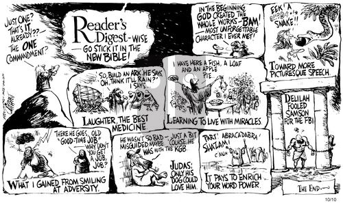 Pat Oliphant on Sunday October 10, 1982 Comic Strip