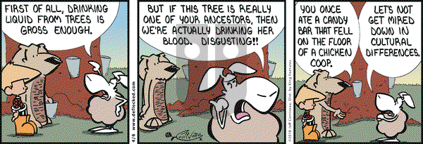 DeFlocked on Friday April 6, 2018 Comic Strip