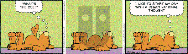 Garfield on Monday July 8, 2019 Comic Strip