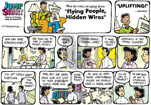 JumpStart on Sunday March 11, 2001 Comic Strip