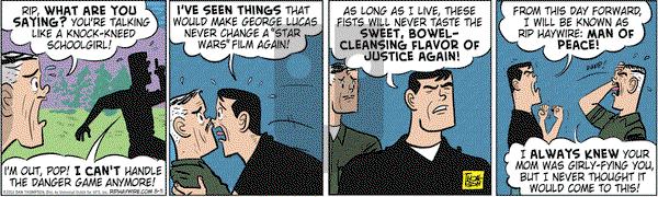 Rip Haywire on Saturday August 11, 2012 Comic Strip