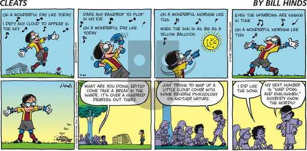 Cleats on Sunday July 20, 2008 Comic Strip