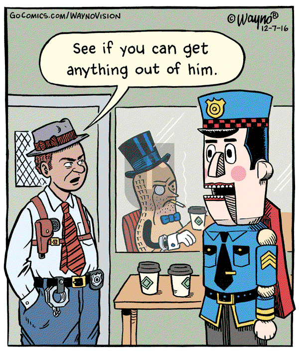 WaynoVision on Wednesday December 7, 2016 Comic Strip
