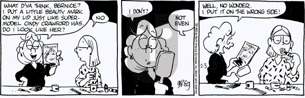 Luann on Monday February 3, 1992 Comic Strip