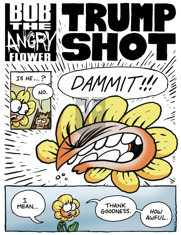 Bob the Angry Flower - Monday July 15, 2024 Comic Strip