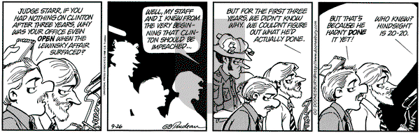 Doonesbury on Saturday September 26, 1998 Comic Strip